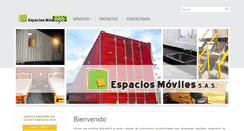 Desktop Screenshot of espaciosmovilessas.com